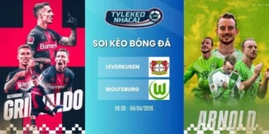 Tỷ lệ kèo nhà cái Leverkusen vs Wolfsburg hôm nay ngày 04/04/2026 - Bundesliga