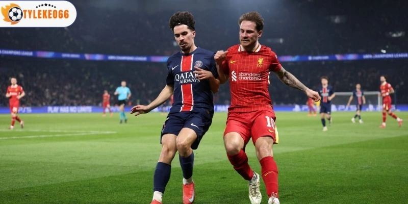 Phong độ Liverpool vs Paris Saint-Germain